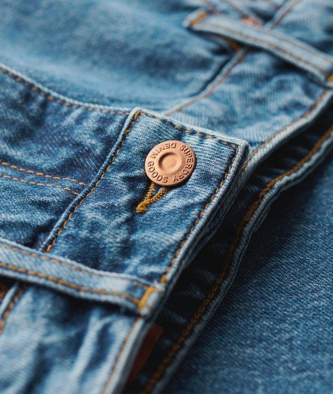 Superdry Raw Hem Wide Leg Flare Jeans