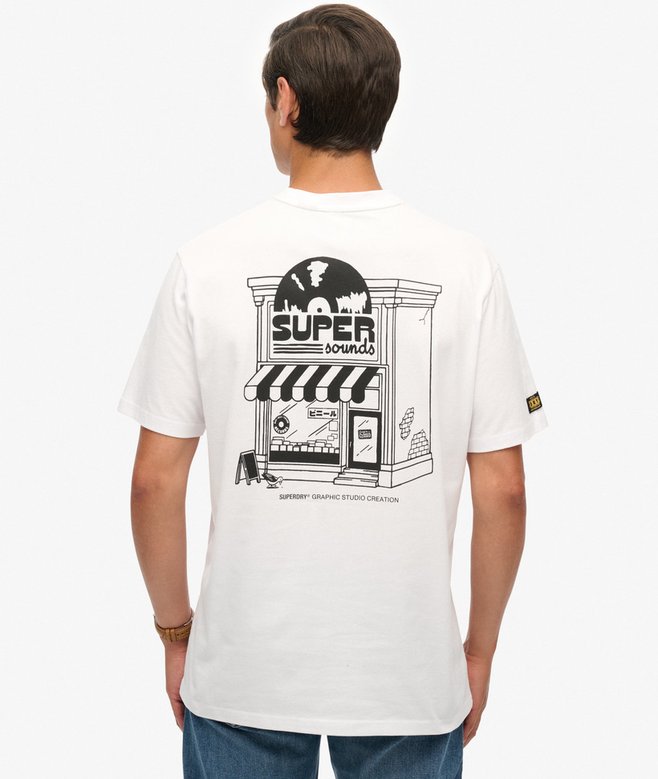 Superdry Record Label Oversized T-Shirt