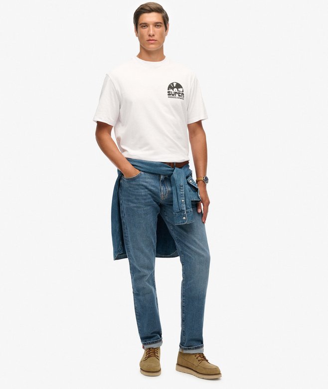 Superdry Record Label Oversized T-Shirt