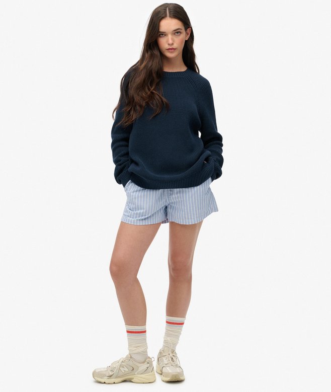 Superdry Relaxed Ribbed Knitted Jumper
