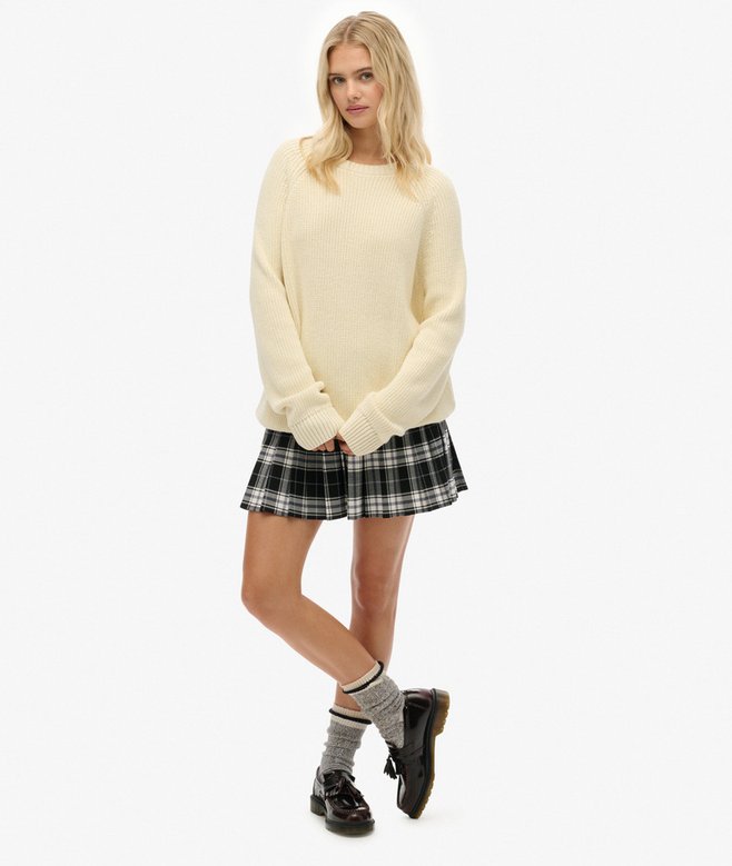 Superdry Relaxed Ribbed Knitted Jumper