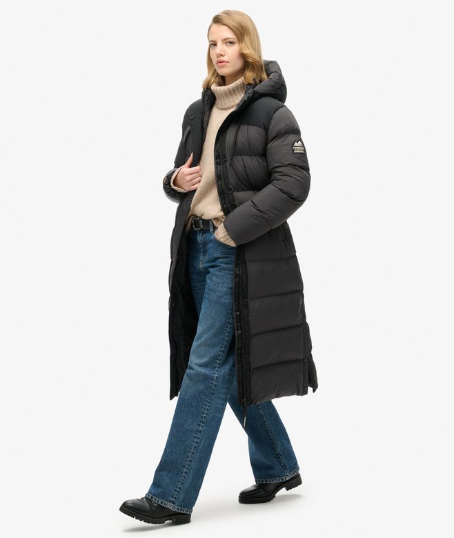 Superdry Rip-Stop Longline Puffer Coat