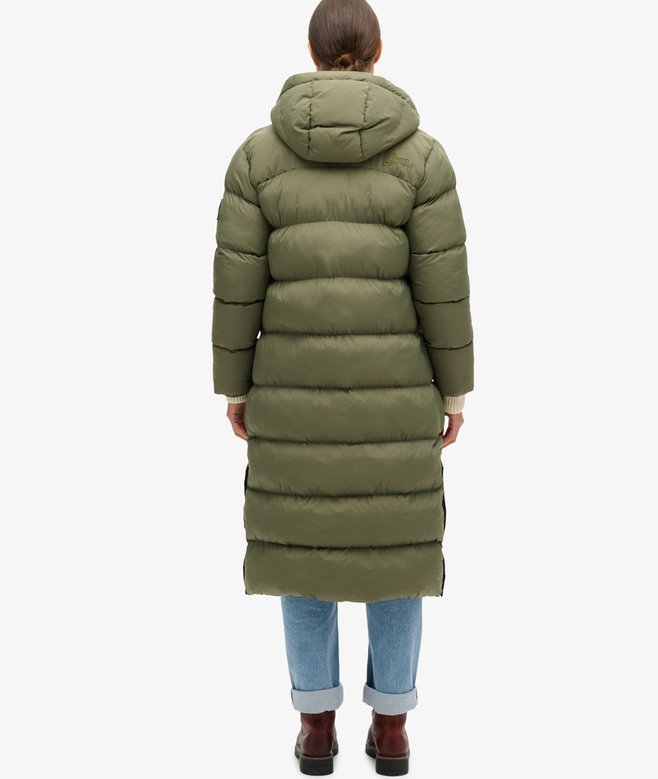 Superdry Rip-Stop Longline Puffer Coat