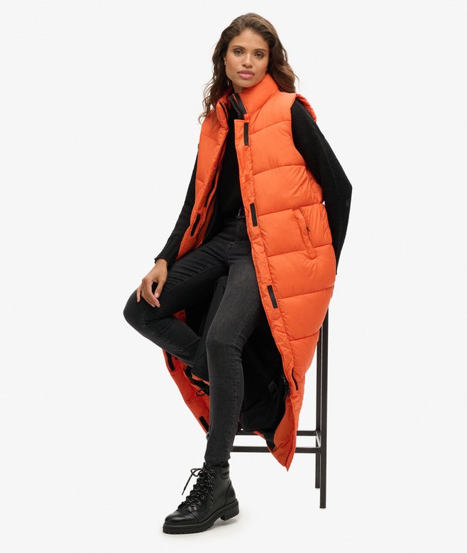 Superdry Ripstop Longline Puffer Gilet