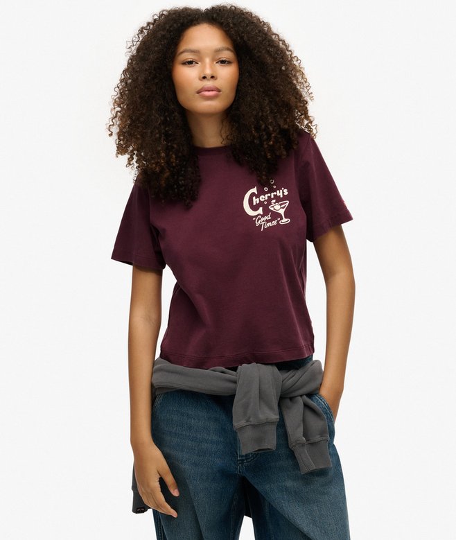 superdry Roadside Trade Relaxed T-Shirt