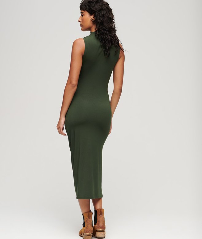 Superdry Ruched Jersey Midi Dress