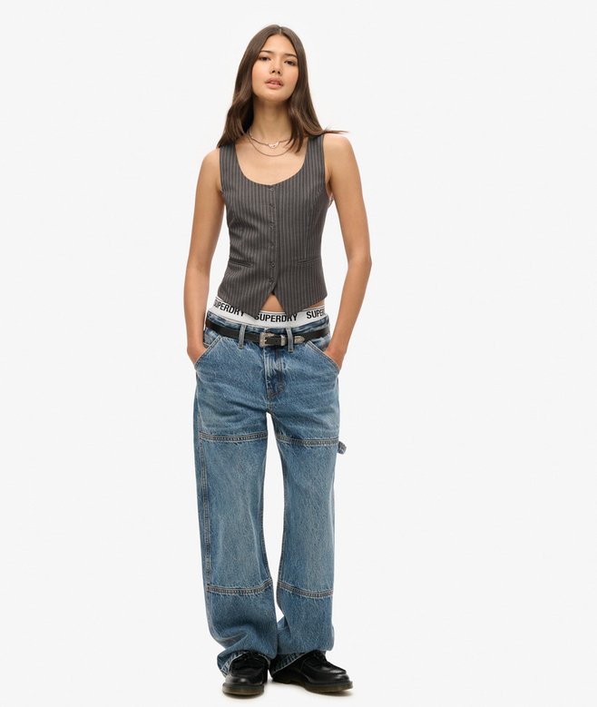 Superdry Satin Back Waistcoat