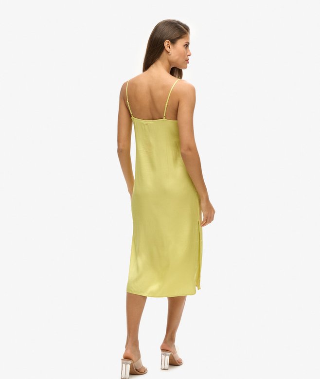 Superdry Satin Cami Midi Dress