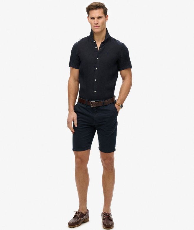 Superdry SD Embroidered Vacation Linen Shirt