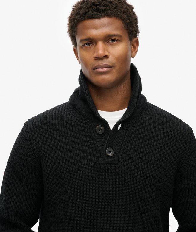 Superdry Shawl Collar Jumper