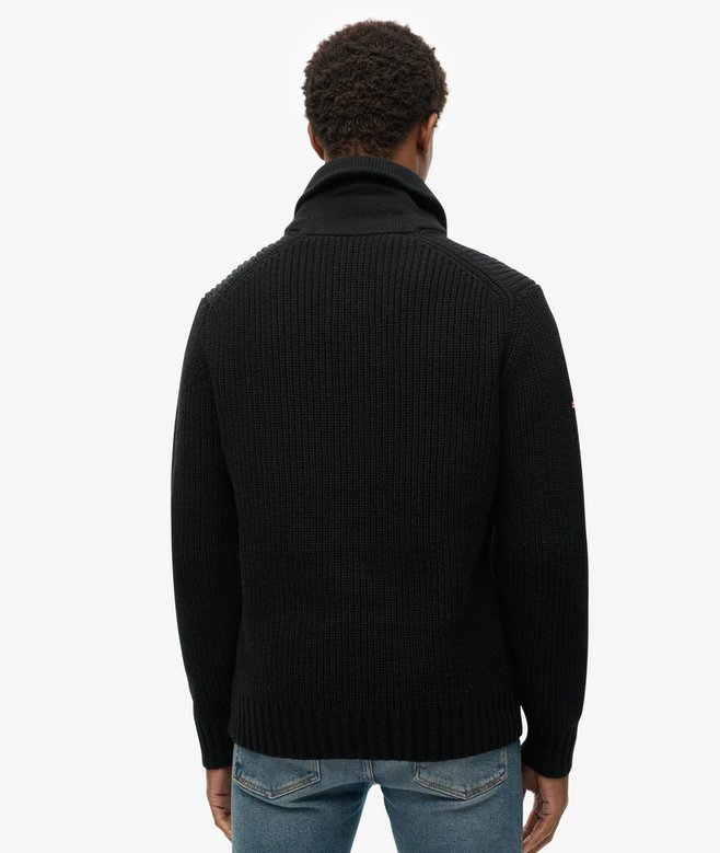 Superdry Shawl Collar Jumper