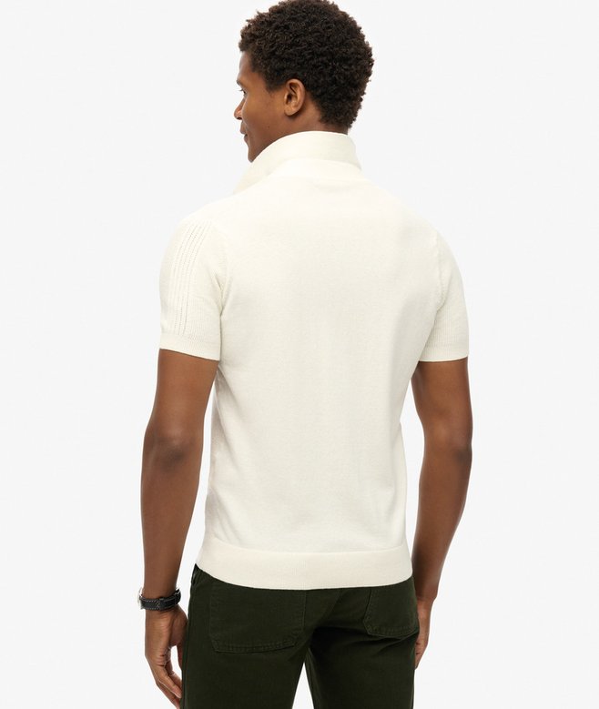 Superdry Short Sleeve Knitted Polo Shirt