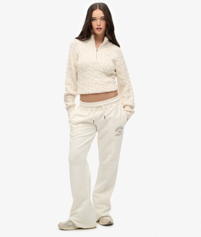 Superdry Slim Cable Half Zip Knit Jumper