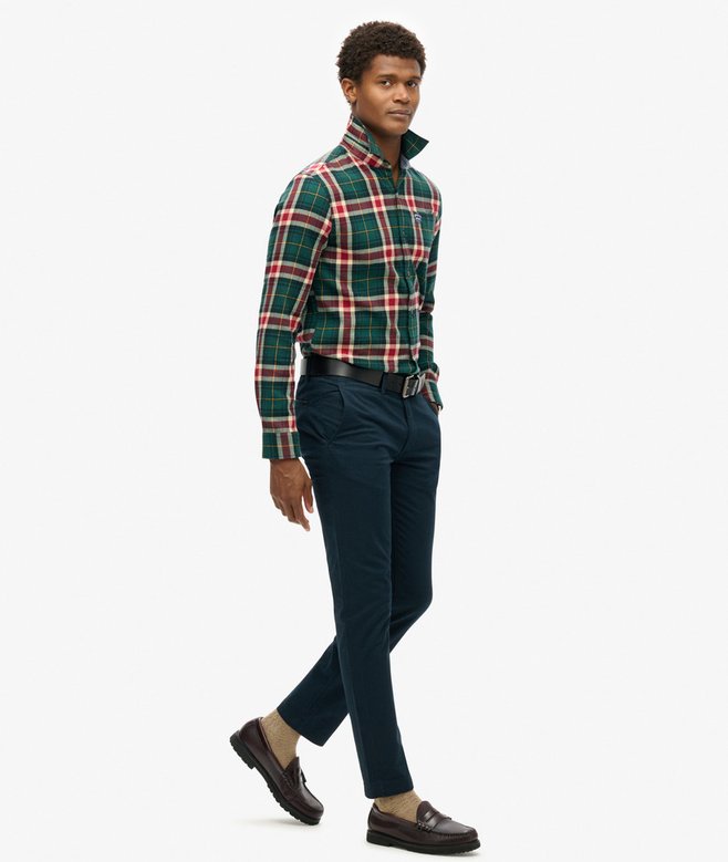 Superdry Slim Tapered Stretch Chino Trousers