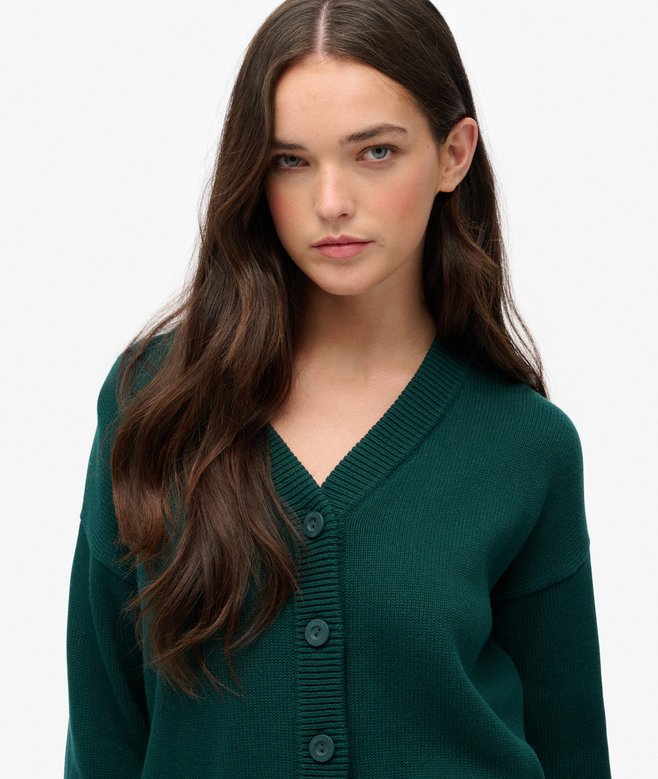 Superdry Slouchy Knitted Cardigan