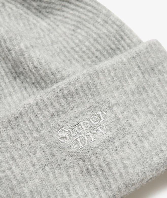 Superdry Soft Rib Knit Beanie Hat
