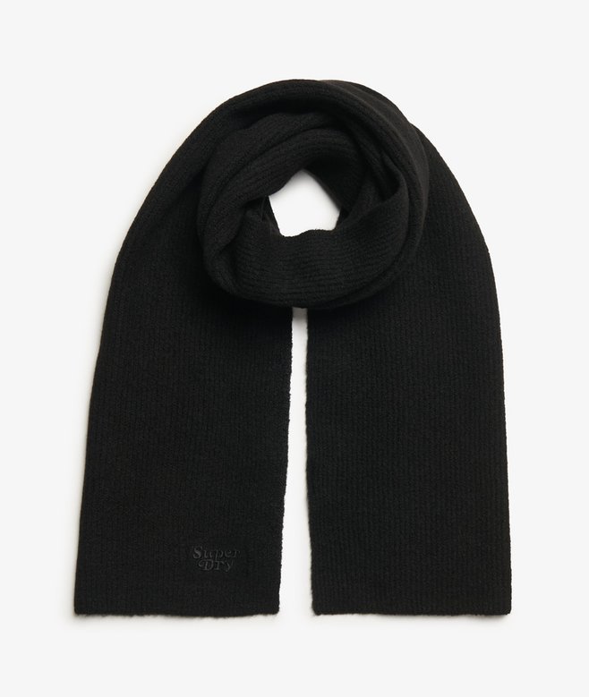 superdry Soft Rib Knit Scarf