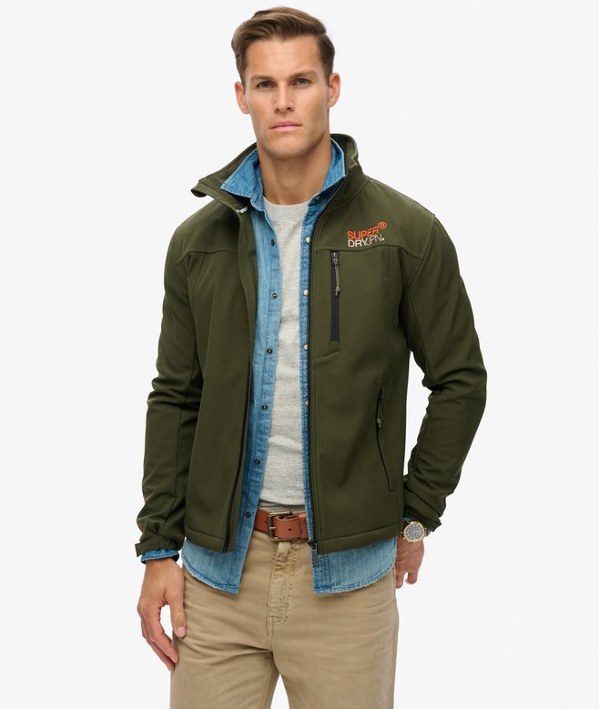 superdry Softshell Trekker Track Jacket