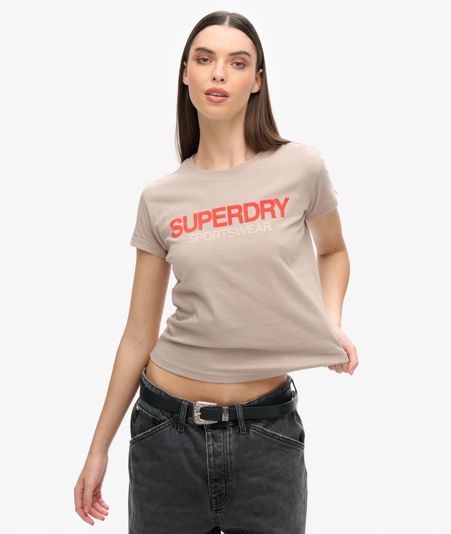 superdry Sportswear Logo Fitted T-Shirt