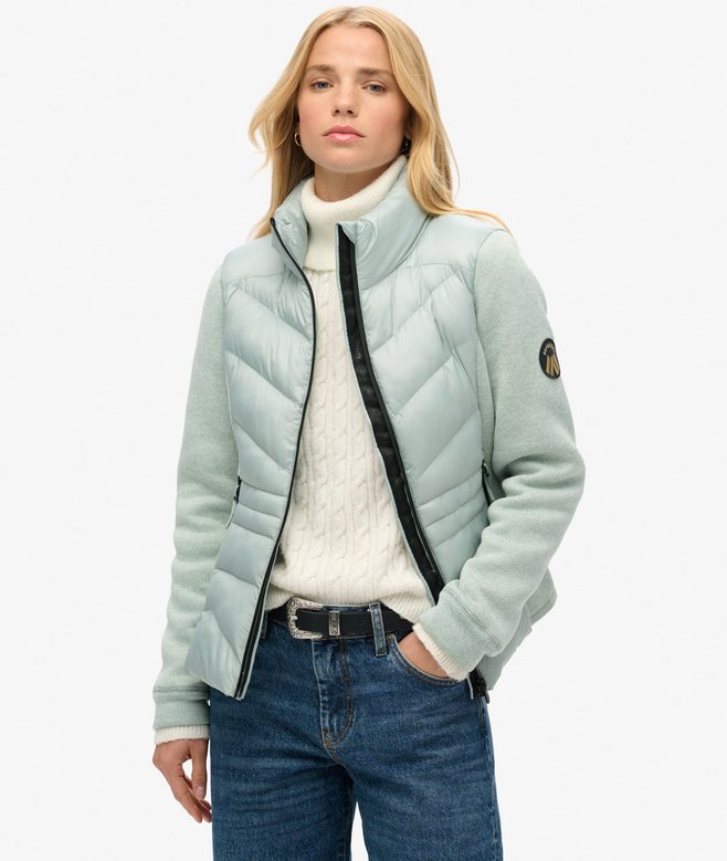 superdry Storm Knit Hybrid Jacket