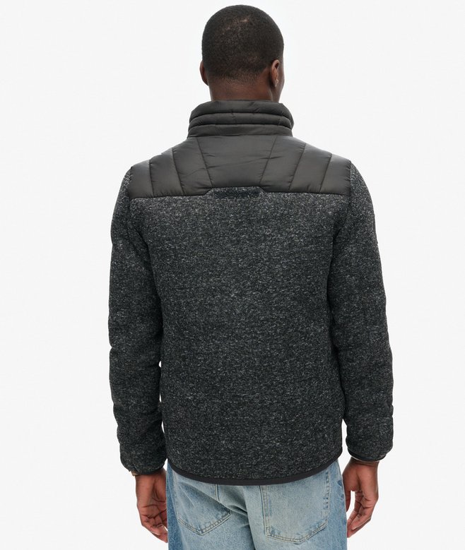 Superdry Storm Knitted Hybrid Padded Jacket