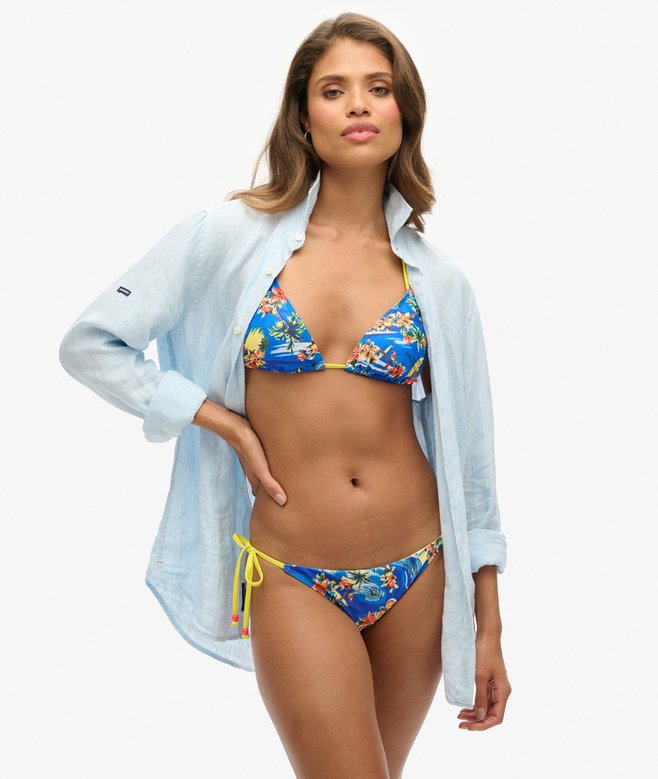 superdry String Triangle Bikini Top
