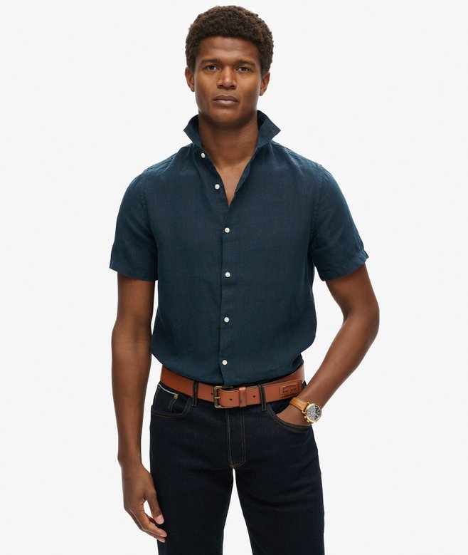 superdry Studios Casual Linen Shirt