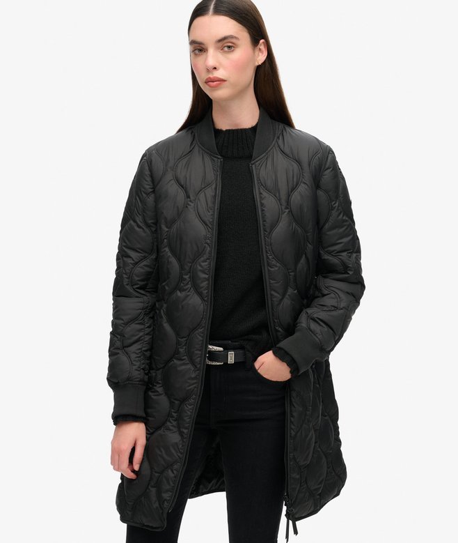 superdry Studios Long Liner Coat