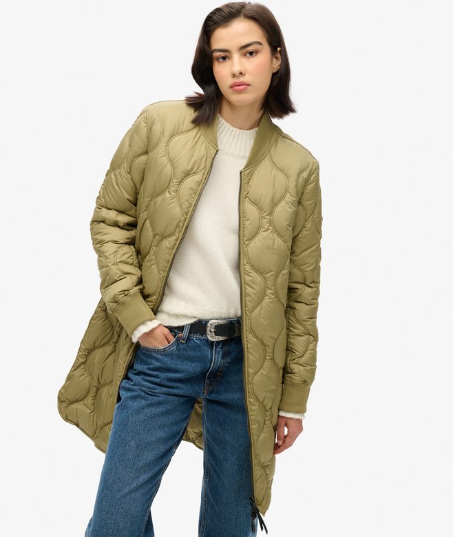 superdry Studios Long Liner Coat