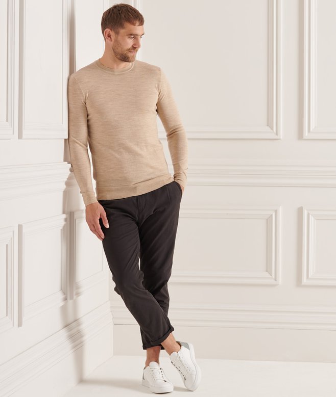 Superdry Studios Merino Crew Jumper