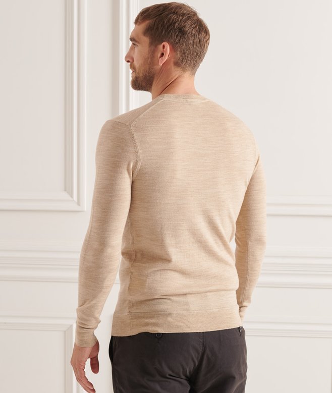Superdry Studios Merino Crew Jumper