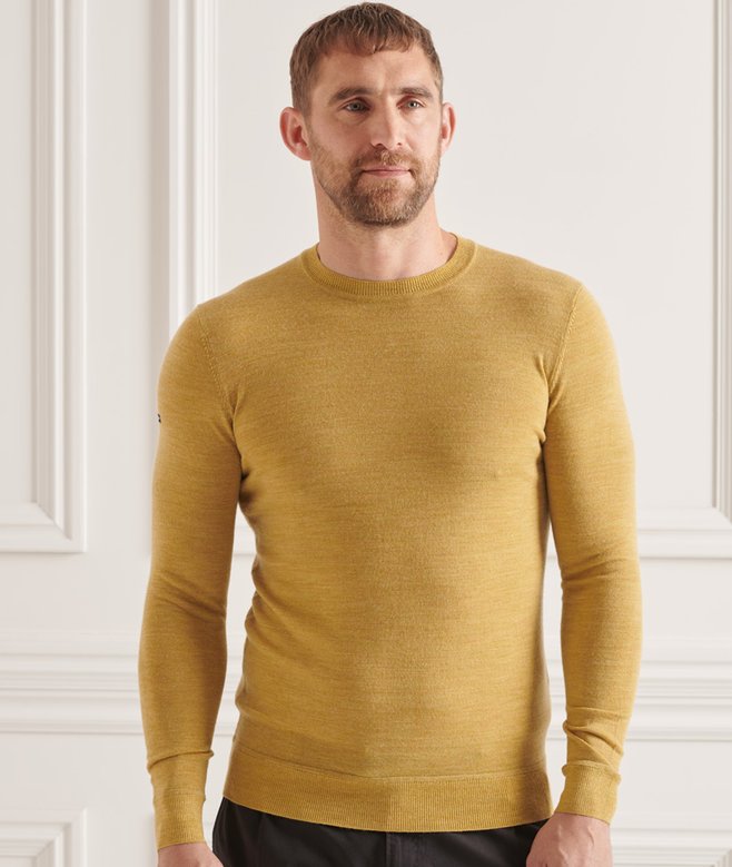 superdry Studios Merino Crew Jumper