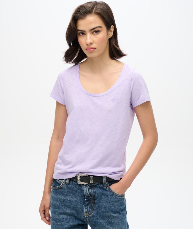 superdry Studios Scoop Neck T-Shirt