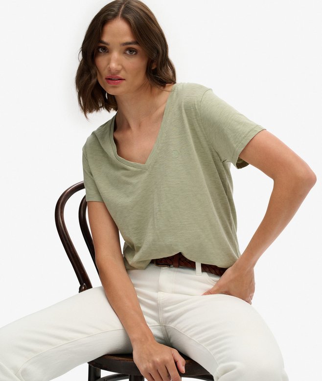 Superdry Studios Slub Embroidered T-Shirt