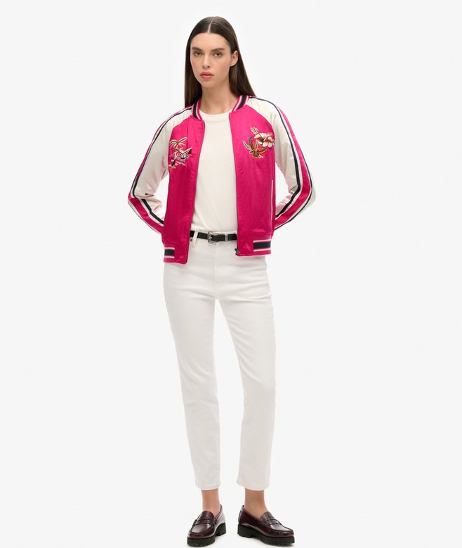 Superdry Suikajan Embroidered Bomber Jacket