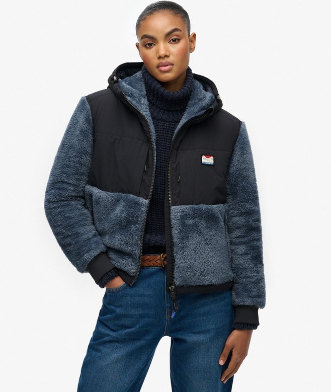 Superdry Super Soft Hybrid Full Zip Jacket