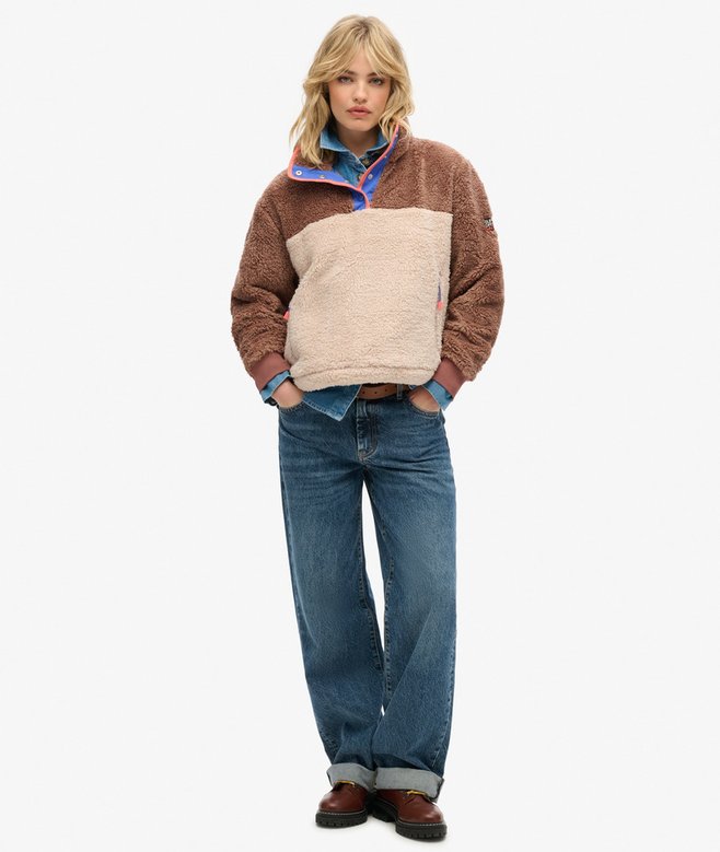 Superdry Super Soft Mash Up Teddy Fleece