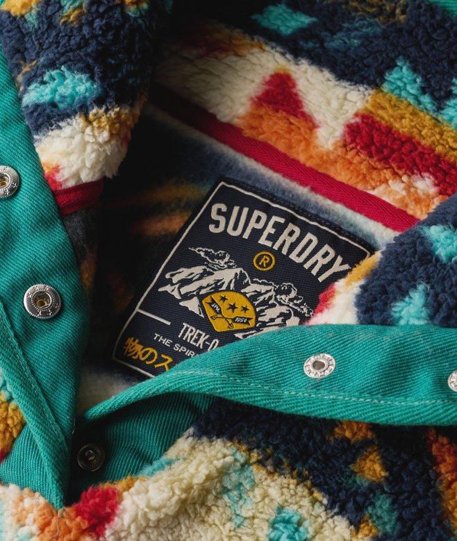 Superdry Super Soft Printed Teddy Fleece