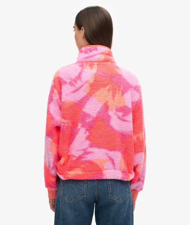 Superdry Super Soft Printed Teddy Fleece