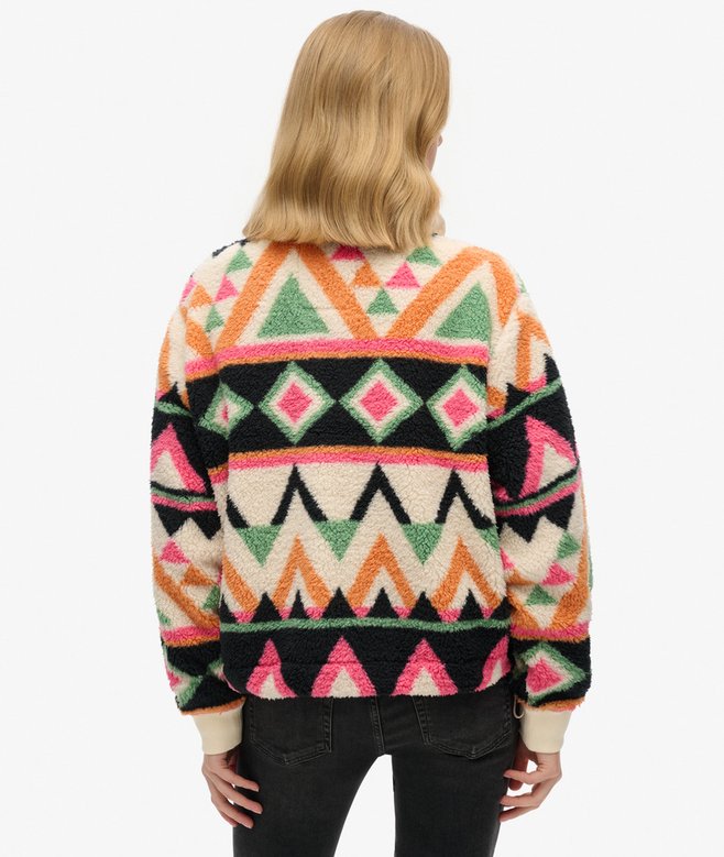 Superdry Super Soft Printed Teddy Fleece