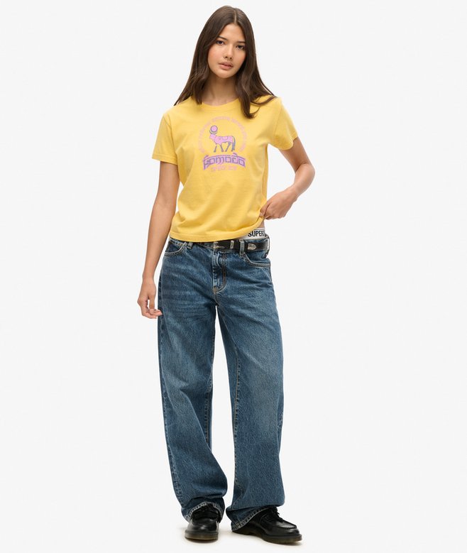 Superdry Superdry X Komodo Ashram Fitted T-Shirt