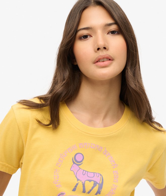 Superdry Superdry X Komodo Ashram Fitted T-Shirt