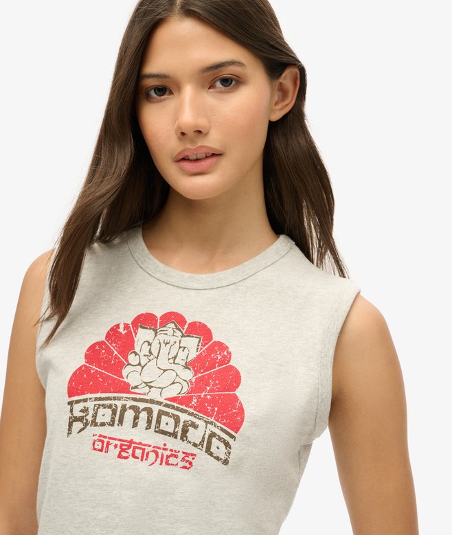 Superdry Superdry X Komodo Ganesh Slim Vest Top