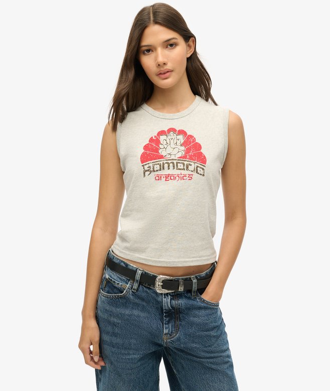 superdry Superdry x Komodo Ganesh Slim Vest Top