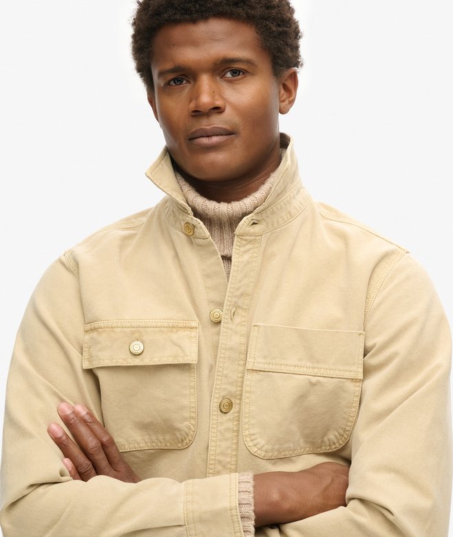 Superdry Surplus Canvas Overshirt
