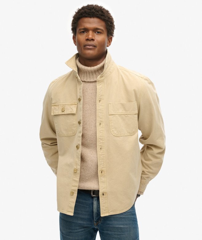 superdry Surplus Canvas Overshirt