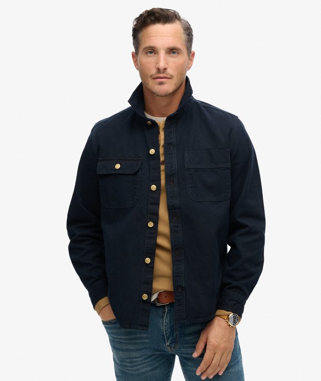 superdry Surplus Canvas Overshirt