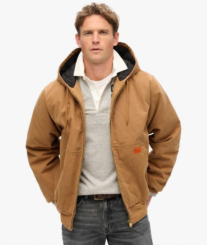 superdry Surplus Hooded Bomber Jacket