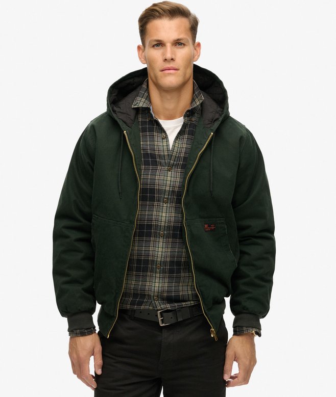 superdry Surplus Hooded Bomber Jacket