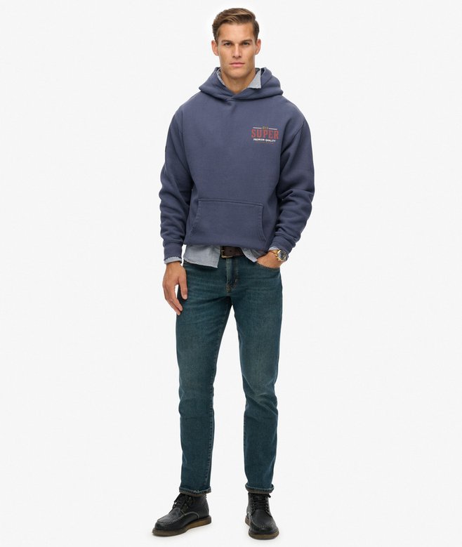 Superdry Tap Room Oversized Hoodie